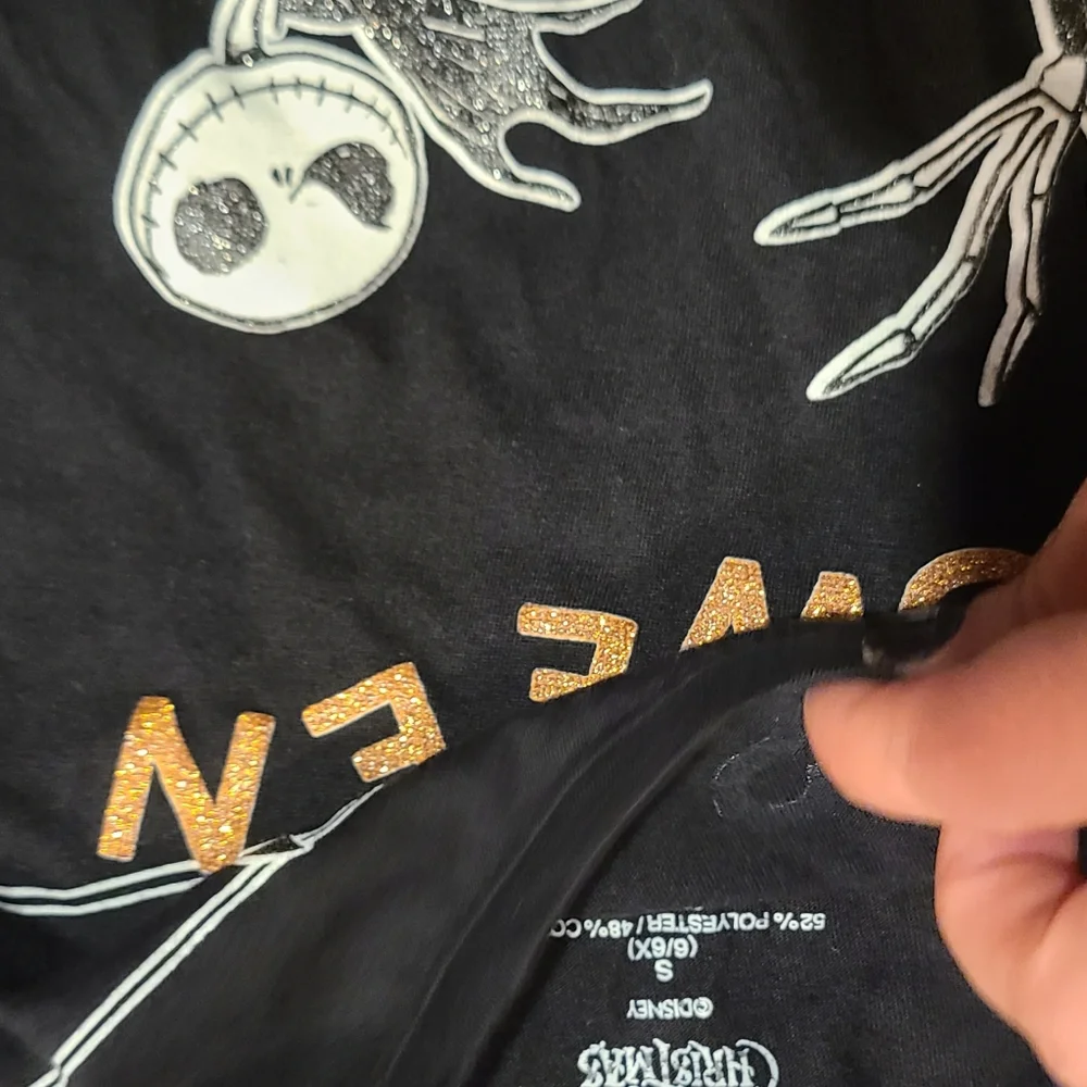 🦔 Nightmare Before Christmas Jack  girls tee💫